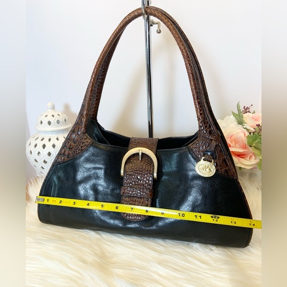 Brahmin Tuscan Collection Baguette Leather Bag EUC - Picture 10 of 13